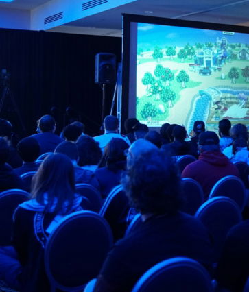audience in a conference